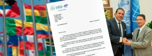 Letter from the SG of the UNWTO (Taleb Rifai), to TOP's CEO